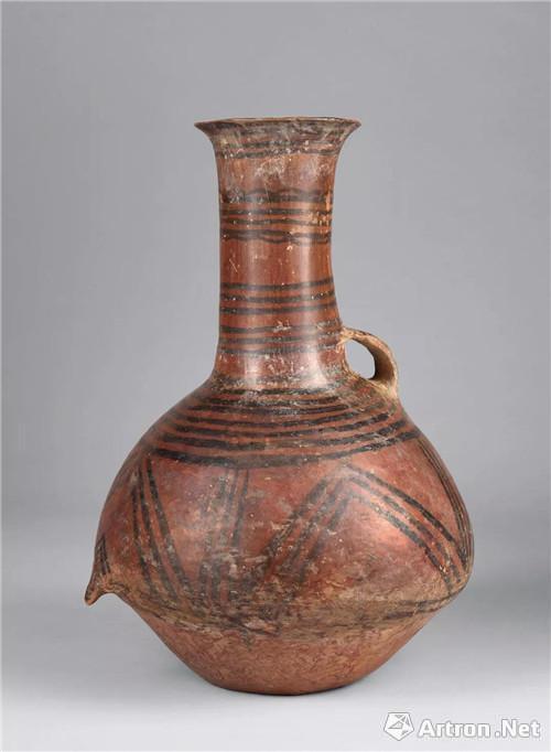 764 大汶口文化 彩陶壺(20-30萬JPY) H31.5cm D22cm