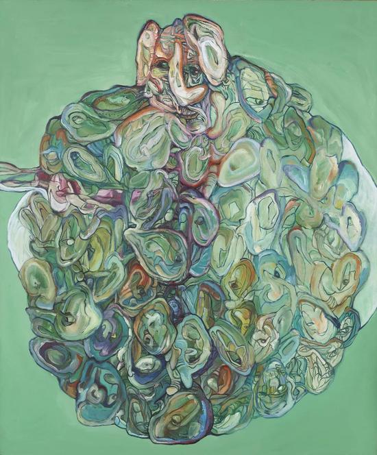 第六感 系列-16 油畫 100x120cm 2016