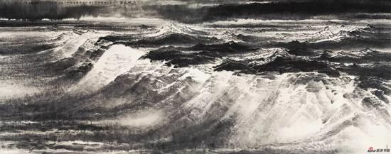 《大地風骨》650x230cm