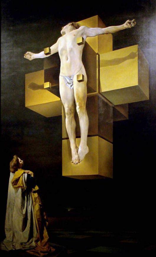 達利 十字架上的基督