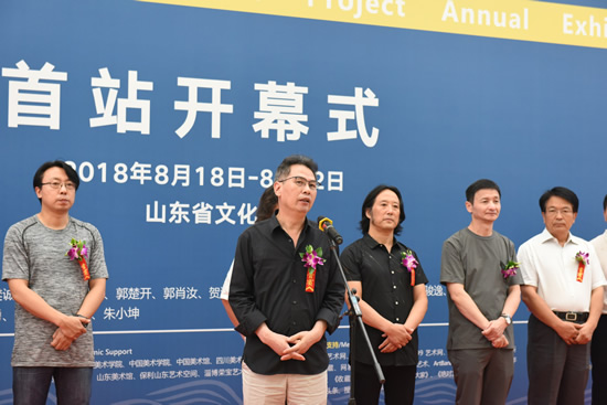 著名美術批評家、策展人王端廷 致辭