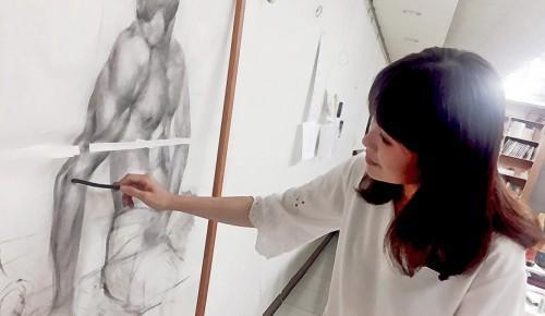 游雯迪創(chuàng)作中